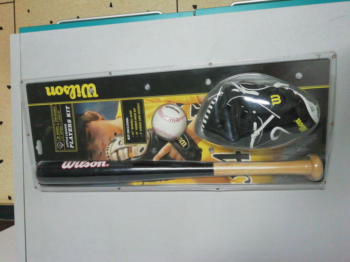 Kit Mini-baseball Mazza + Palla + Guanto