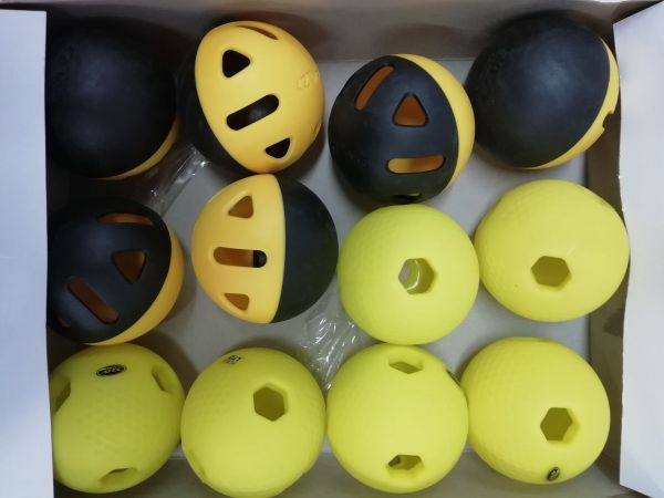 Plastic practice ball (baseball)