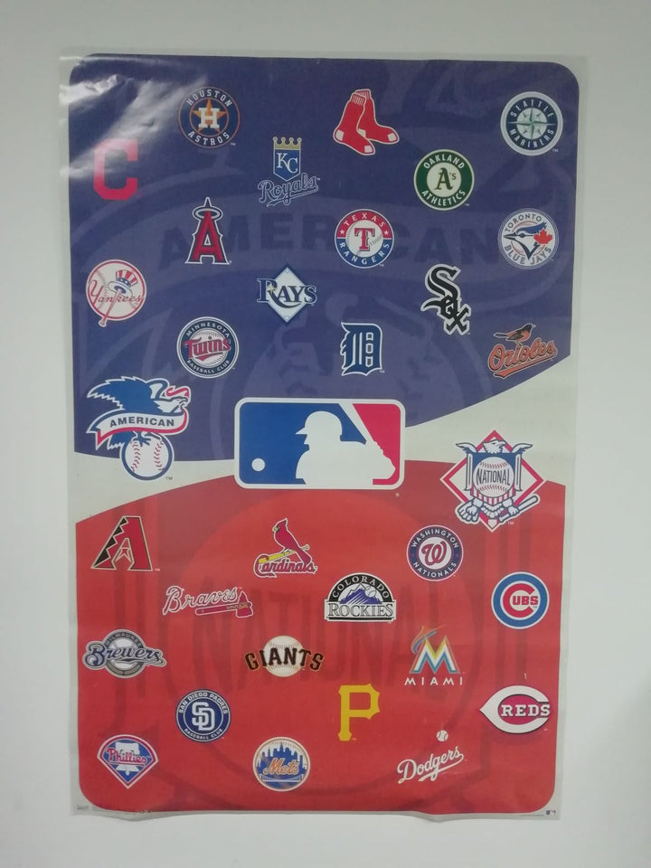 Poster "Loghi MLB"