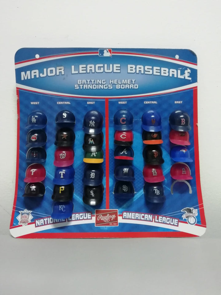 Tabellone Squadre MLB con Mini-caschetti